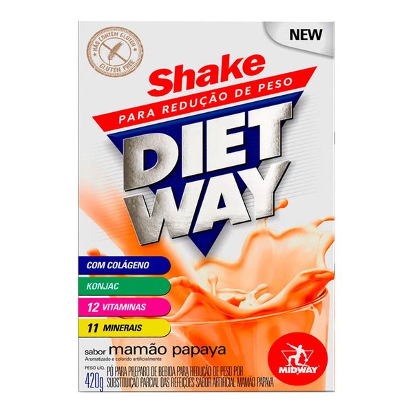 Diet Way Midway Mamão Papaya 420g