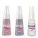 Esmalte Risqué 3 Unidades Arábia, Paris e Bali 8ml