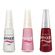 Esmalte Risqué 3 Unidades Orgulho Paris Astral 8ml