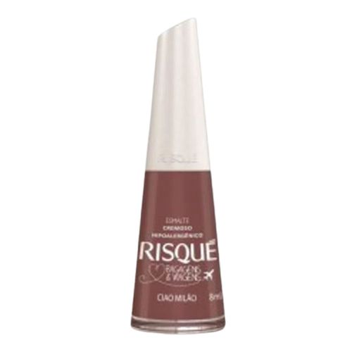 Esmalte Risqué Bagagens e Viagens Cremoso Ciao Milão 8ml Esmalte Risqué Bagagens e Viagens Cremoso Ciao Milão 8ml