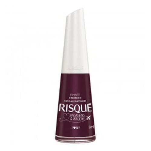 Esmalte Risqué Bagagens e Viagens Cremoso Eu Amo New York 8ml