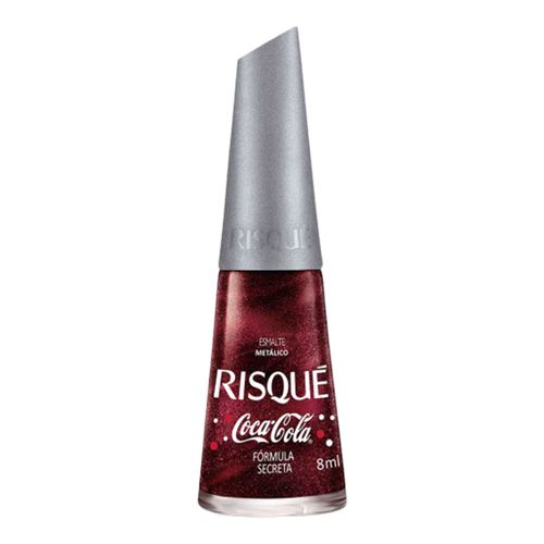 Esmalte Risqué Coca-Cola Fórmula Secreta 8ml Esmalte Risqué Coca-Cola Fórmula Secreta 8ml