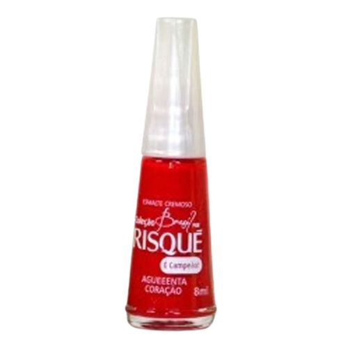 Esmalte Risqué Cremoso Aguenta Coração 8ml Esmalte Risqué Cremoso Aguenta Coração 8ml