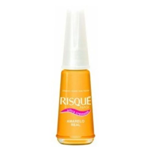 Esmalte Risqué Cremoso Amarelo Real 8ml Esmalte Risqué Cremoso Amarelo Real 8ml