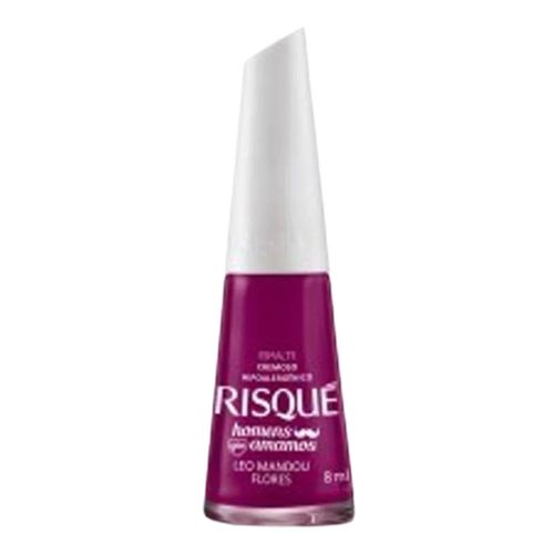 Esmalte Risqué Cremoso Léo mandou flores 8ml Esmalte Risqué Cremoso Léo mandou flores 8ml