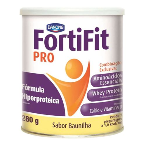 Fortifit Em Pó Sabor Baunilha 280g Fortifit Em Pó Sabor Baunilha 280g