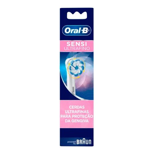 Refil Para Escova Elétrica Oral-B Sensi Ultrafino 2 Unidades