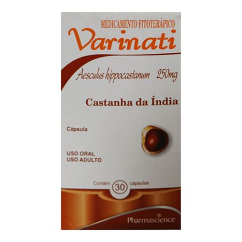 Castanha da Índia Varinati 250mg 30 Cápsulas