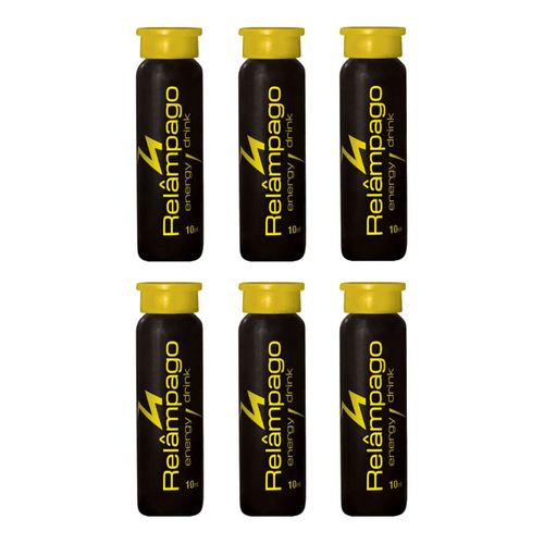 Relâmapago Energy Drink Apis Vida Flaconetes 6 X 10ml Relâmapago Energy Drink Apis Vida Flaconetes 6 X 10ml