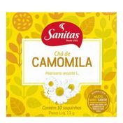 Chá de Camomila Sanitas 10 Sachês