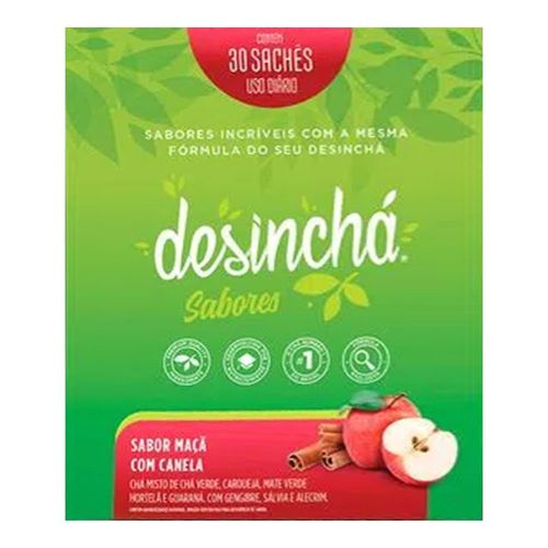Chá Desinchá Maçã e Canela 30 Sachês Chá Desinchá Maçã e Canela 30 Sachês