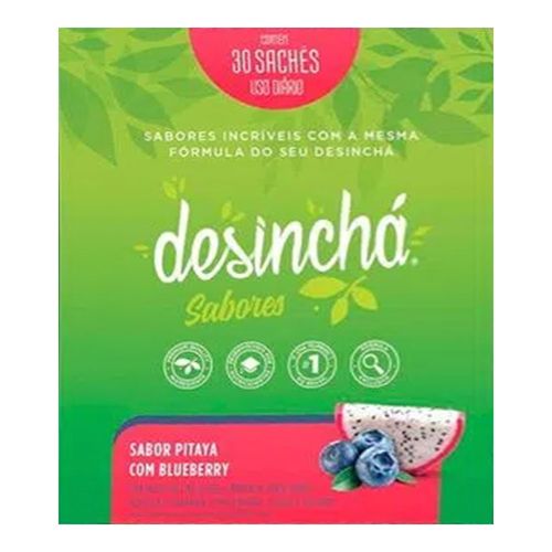Chá Desinchá Pitaya com Blueberry 30 Sachês Chá Desinchá Pitaya com Blueberry 30 Sachês