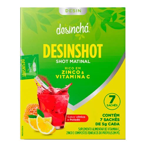 Shot Matinal Desinchá Desinchot 7 Sachês Shot Matinal Desinchá Desinchot 7 Sachês