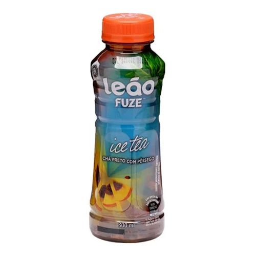 Chá Gelado Ice Tea Fuze Leão Pêssego 300ml Chá Gelado Ice Tea Fuze Leão Pêssego 300ml