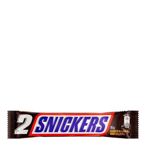 Snickers Original Duo 78g 2 Unidades Snickers Original Duo 78g 2 Unidades