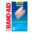 Curativo Band-Aid Transparente Variados 30 Unidades