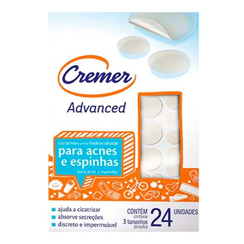 Curativo Cremer Acnes E Espinhas C/24 Curativo Cremer Acnes E Espinhas C/24
