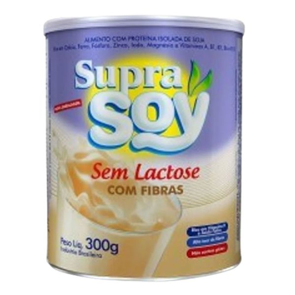 Suprasoy sem Lactose Fibras 300g