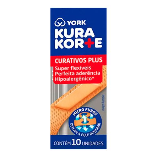 Curativo Kura Korte Plus 10 Unidades Curativo Kura Korte Plus 10 Unidades