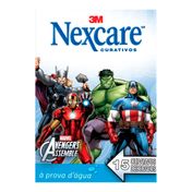 Curativo Nexcare 3M à prova D'água Avengers