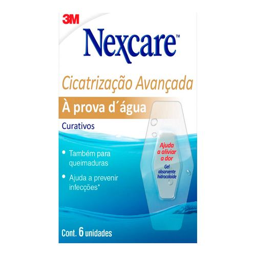 Curativo Nexcare 3M Cicatrização Avançada 6 Unidades