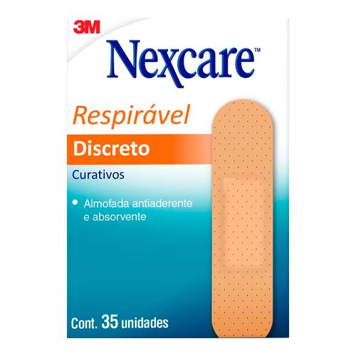 Curativo Nexcare 3M Tradicional 35 Unidades Curativo Nexcare 3M Tradicional 35 Unidades