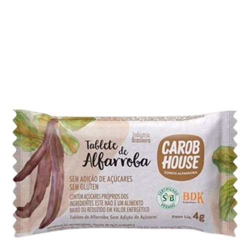 Tablete De Afarroba Carob House 4g Tablete De Afarroba Carob House 4g