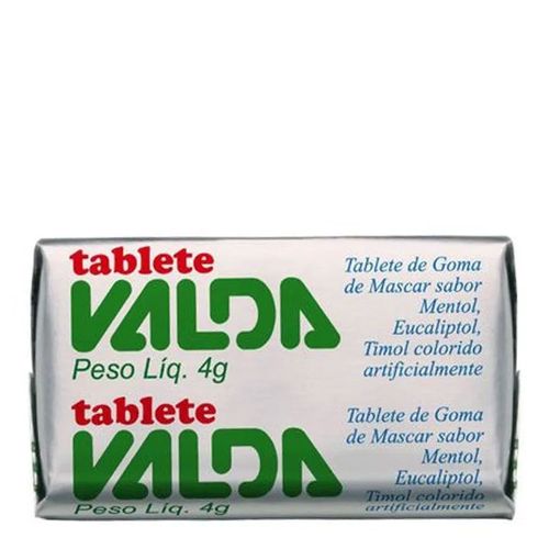Tablete Valda Goma de Mascar 1 Unidade 4g Tablete Valda Goma de Mascar 1 Unidade 4g