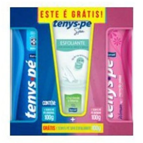 Talco para os Pés Tenys Pé Baruel Original 100g + Woman Talco para os Pés Tenys Pé Baruel Original 100g + Woman
