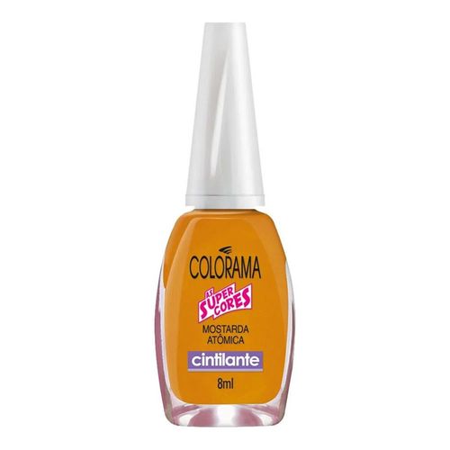 Esmalte Colorama Cintilante Mostarda Atômica 8ml Esmalte Colorama Cintilante Mostarda Atômica 8ml