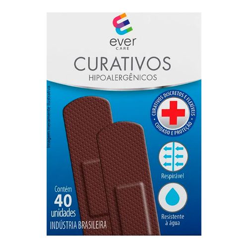 Curativos-Ever-Care-Marrom-40-Unidades Curativos-Ever-Care-Marrom-40-Unidades