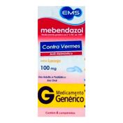 Mebendazol 100mg 6 Comprimidos Genérico