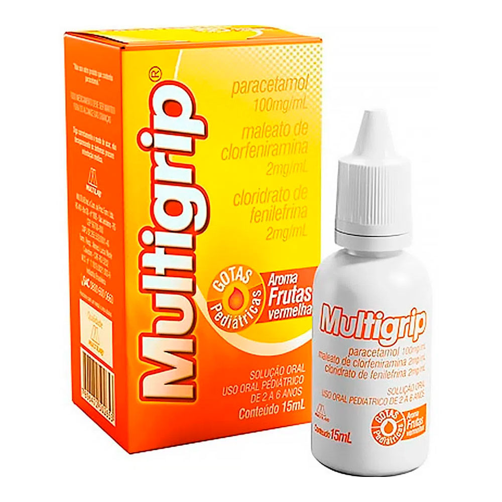 Antigripal Multigrip 100mg/ml + 2mg/ml + 2mg/ml 15ml