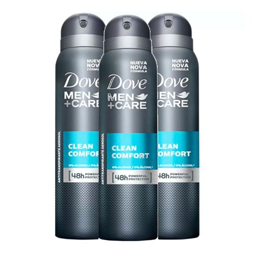 Desodorante Aerosol Dove Clear Comfort 113ml 3 Unidades Desodorante Aerosol Dove Clear Comfort 113ml 3 Unidades