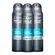 Desodorante Aerosol Dove Clear Comfort 113ml 3 Unidades