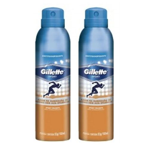 Desodorante Aerosol Gillette Sport Triumph 150ml Desodorante Aerosol Gillette Sport Triumph 150ml
