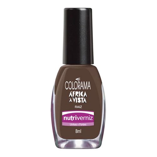 Esmalte Colorama Nutriverniz África À Vista Raiz 8ml Esmalte Colorama Nutriverniz África À Vista Raiz 8ml