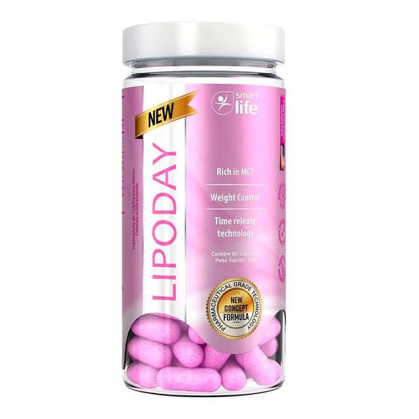 Termogênico Lipoday Smart Life 60 Cápsulas.