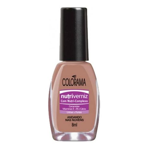 Esmalte Colorama Nutriverniz Terra dos Sonhos Andando nas Nuvens 8ml Esmalte Colorama Nutriverniz Terra dos Sonhos Andando nas Nuvens 8ml