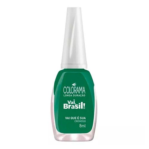 Esmalte Colorama Vai Brasil Verde Copa 8ml Esmalte Colorama Vai Brasil Verde Copa 8ml