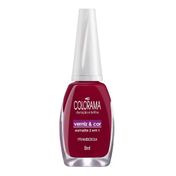 Esmalte Colorama Verniz e Cor Framboesa 8ml