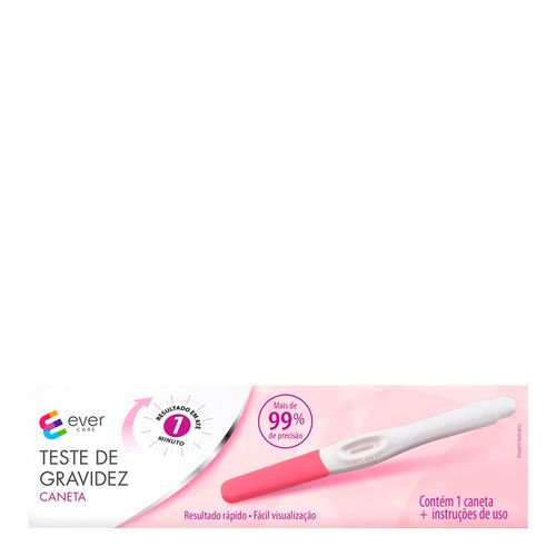 Teste-de-Gravidez-Ever-Care-Caneta-1-Unidade Teste-de-Gravidez-Ever-Care-Caneta-1-Unidade
