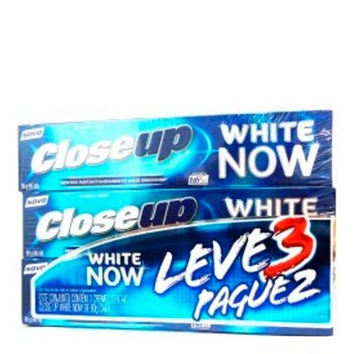 Creme Dental Close-Up White Now 90g 3 Unidades
