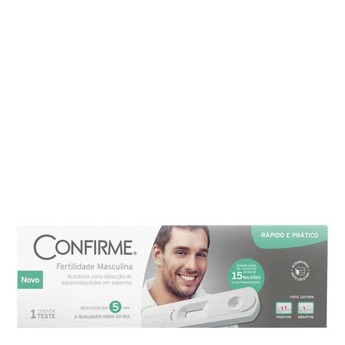 Teste de Fertilidade Masculina Confirme 1 Unidade Teste de Fertilidade Masculina Confirme 1 Unidade