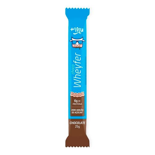 Choco Wheyfer Mais Mu Sabor Chocolate 25g Choco Wheyfer Mais Mu Sabor Chocolate 25g
