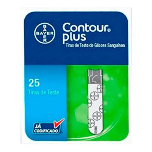 Tiras Contour Plus 25 Unidades Tiras Contour Plus 25 Unidades