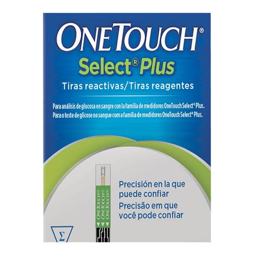 Tiras OneTouch Select Plus 50 Unidades Tiras OneTouch Select Plus 50 Unidades