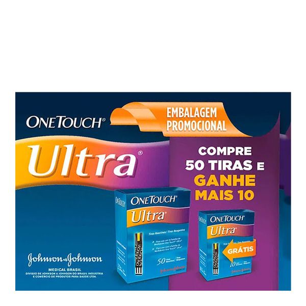 Tiras OneTouch Ultra 60 unidades