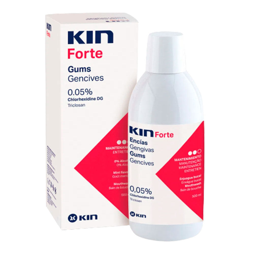 Enxaguante Bucal Kin Forte - 500ml - Drogaria Sao Paulo