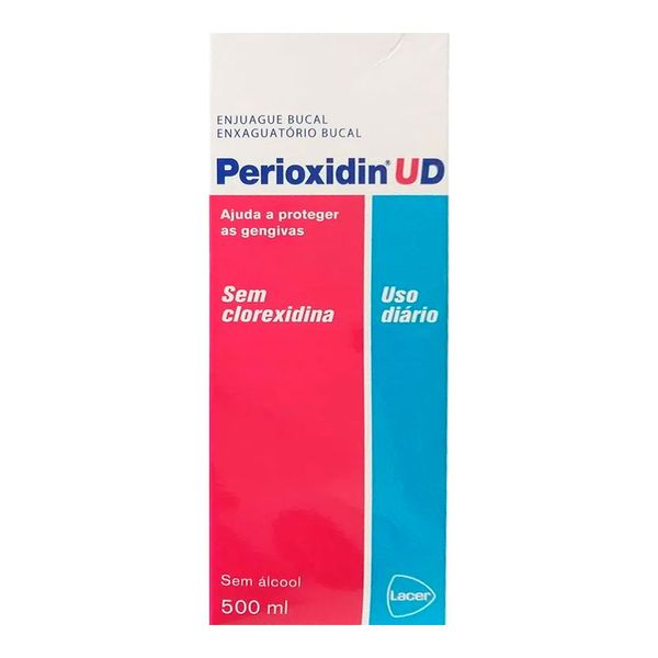 Enxaguante Bucal Perioxidin UD Sem Álcool 500ml